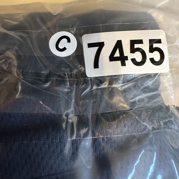 Nike Soccer Shirt Mens LARGE Blue Center Spell Out Outdoor Athletic Quick Dry - Picture 16 of 16